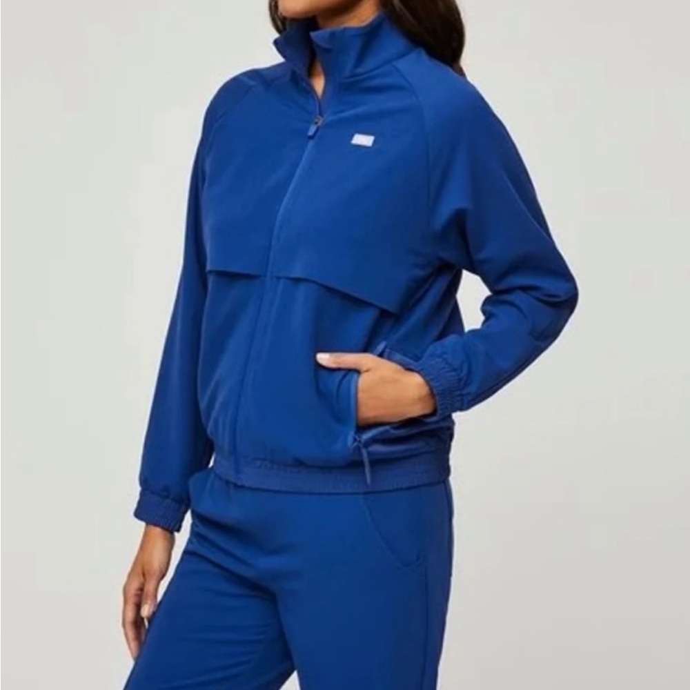 NWOT Women’s Electric Blue Sydney Scrub Jacket XXS